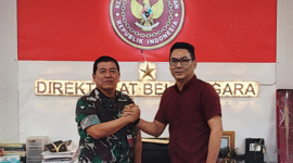 Photo: Brigjen TNI G. Eko Sunarto, S.Pd, M.Si Bersama Ketua Umum Baramuda 08, Rhesa Yogaswara