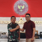 Photo: Brigjen TNI G. Eko Sunarto, S.Pd, M.Si Bersama Ketua Umum Baramuda 08, Rhesa Yogaswara