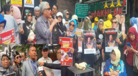 Photo: Aksi Desak Kejagung Tangkap Terpidana Silfester Matutina