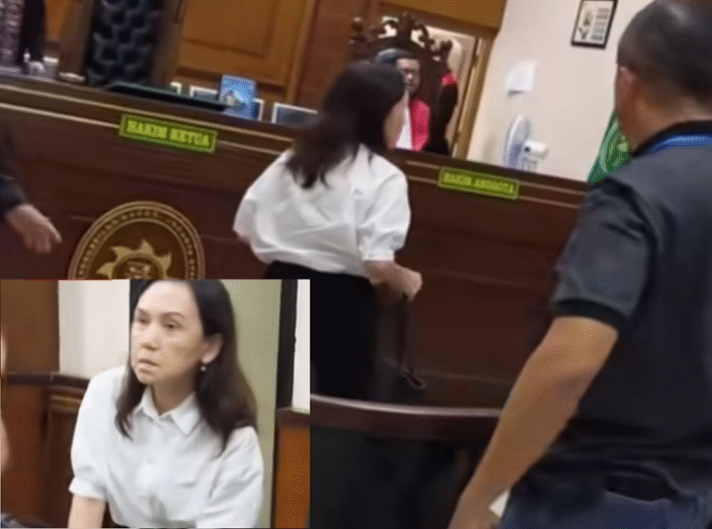 Photo: Terdakwa Ivon Setia Anggara Saat Diruang Sidang