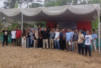 Teks Photo : Kegiatan Reses Anggota DPRD Kota Sukabumi Dede Furkon
