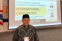 Photo: Bambang Sunaryo  (Lagi mengikuti International Conference di Thailand)