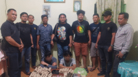 Sinergitas TNI-Polri Gagalkan Peredaran Narkoba 