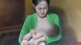 Photo: Ilustrasi Ibu Menyusui Bayi