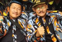 Photo: Pendiri/Ketua Umum DPP LSM GMBI, Mohamad Fauzan Rachman (Kiri) Bersama Ketua Distrik Kota Bekasi, Abah Zakaria (Kanan) 