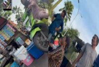 Photo: Lokasi Dagang Miea Saat Disatroni Karang Taruna Setempat