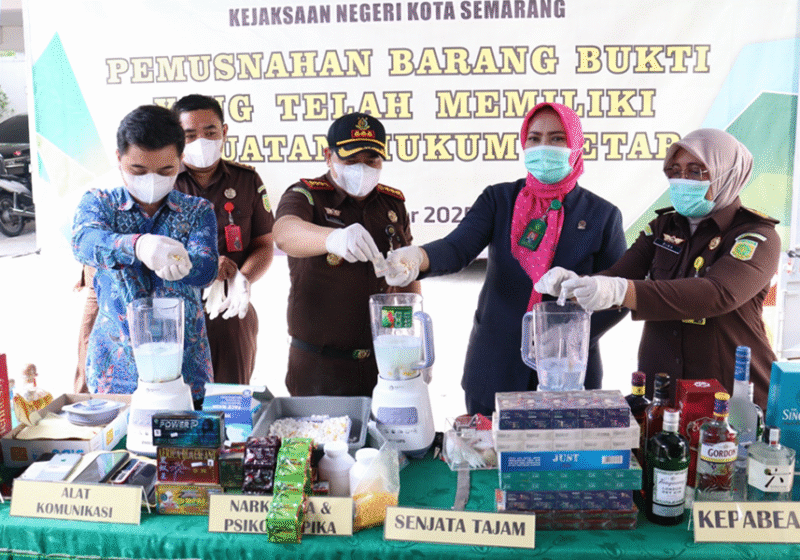 Photo: Gelaran Pemusnahan Barang Bukti