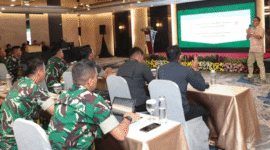 Kadispenad Gelar Pelatihan Jurnalistik Anggota