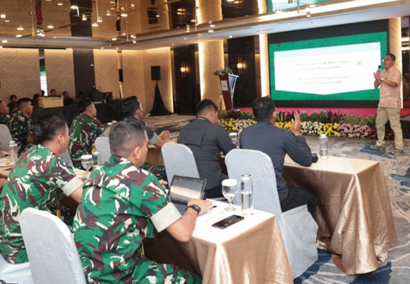 Kadispenad Gelar Pelatihan Jurnalistik Anggota