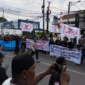 Photo: GRIB Jaya Saat Aksi Demi di Depan Kantor Kejaksaan Negeri Kota Bekasi