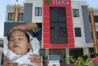 Photo: Jasad Bayi 3 Bulan, Bastian Aji Saputra  Saat di RS. Tiara