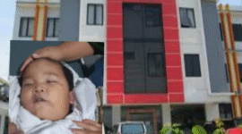 Photo: Jasad Bayi 3 Bulan, Bastian Aji Saputra  Saat di RS. Tiara
