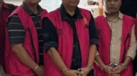 Photo: Ketiga Tersangka Kasus Korupsi Dispora Kota Bekasi