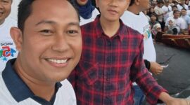 Photo: Ketua Penyelenggara, Sarjan, SH Bersama Wapres RI, Gibran Raka Buming Raka