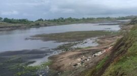 Teks Photo : Bekas Pertambangan Pasir Besi PT SBP Di Tegalbuleud Sukabumi
