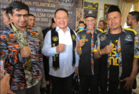 Photo: Jenderal TNI (Purn) Prof. Dr. H. Dudung Abdurahman, SE, MM, MH Bersama Jajaran LSM GMBI Distrik Kota Bekasi, Jawa Barat.