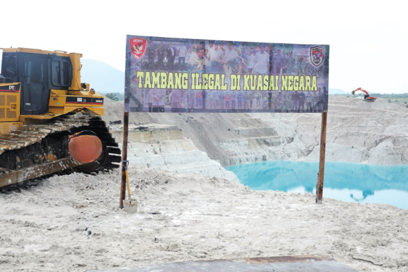 Photo: Lokasi Tambang Ilegal