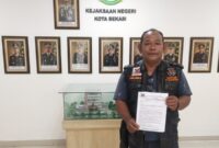 Photo: Sekretaris DPC GRIB Jaya Bekasi, Ahmad Sumantri