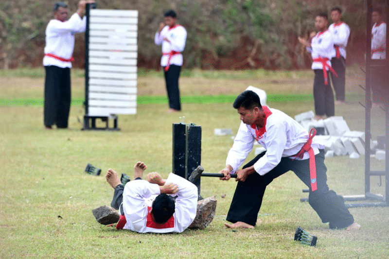 Demonstrasi Joint Drone Exercise