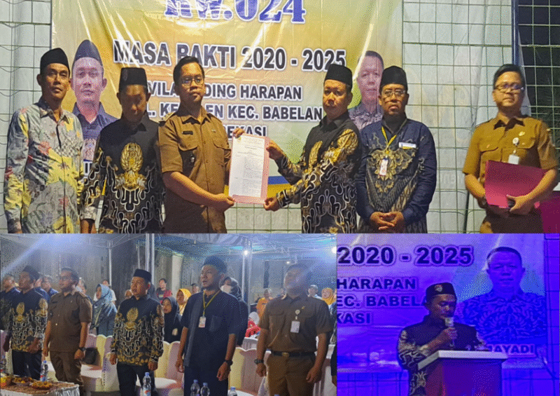 Photo: Acara Sertijab Warga RW 024 Komplek Perumahan Villa Gading Harapan (VGH), Kebalen, Kecamatan Babelan, Kabupaten Bekasi