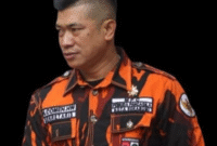 Teks Photo: Sekretaris Pemuda Pancasila Kota Sukabumi, H. Hendi Wiryadi Comen