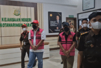 PHOTO: Kajari Kobar Tahan Dirut PT. CRK dan Kontraktor Pelaksana