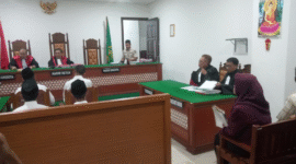 Photo: Kuasa Hukum 6 Terdakwa, Agus Budino, SH dan Amir Mahmud, SH 
