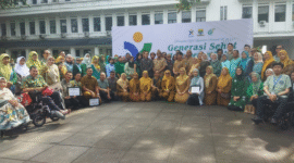 Photo: Acara Peringatan Hari Kesehatan Nasional (HKN) ke-61 tingkat Kota Bandung 