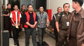 Photo: Dua Tersangka RAS dan S Ketika Digiring Untuk ke Rutan 