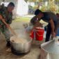 TNI Operasikan Dapur Lapangan 