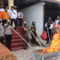 Photo: Suasana Permusnahan Barang Bukti
