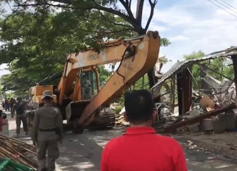Photo: Lokasi Pembongkaran Bangunan Liar (Bangli) di Kabupaten Bekasi