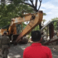 Photo: Lokasi Pembongkaran Bangunan Liar (Bangli) di Kabupaten Bekasi