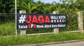 Photo: Spanduk yang beredar dikalangan group whatsapp