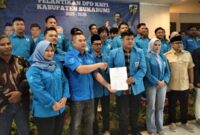 Gilang Gusmana Nahkodai KNPI Kabupaten Sukabumi