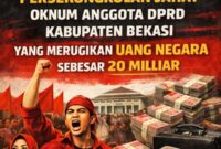 Kasus Tuper DPRD Kabupaten Bekasi