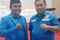 Teks Photo: Ketua DPP KNPI D.r Ali Hanafiah Bersama Dede Irpan Apriandi Wakil Ketua Bidang OKK DPD KNPI Jabar