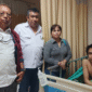 Photo: Ketua Umum YLBH PADI, Mastaria Manurung, (kanan), Unggul Sitorus (Tengah) dan Agus Budiono (kiri)