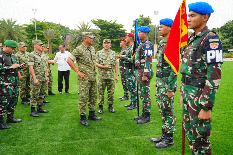 TNI Gelar Pasukan Satgas Patriot III