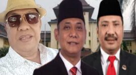 Photo: Tokoh Masyarakat, H. Obing Fachrudin, Bupati Bekasi, Dr. Asep Surya Atmaja dan H. Jejen Sayuti