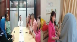 Photo: Ketua YLBH PADI, Mastaria Manurung Bersama Pengurus Sambangi RSUD CAM Kota Bekasi