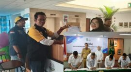 Photo: LSM KOMPI Ketika Melaporkan 3 BUMD Kota Bekasi dan Penandatanganan PKS Antara Pemkot Bekasi Dengan Kejari Kota Bekasi