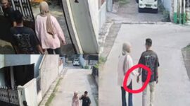 Photo: Rekaman CCTV Dugaan Perselingkuhan Sesama Guru di SMK Yadika 6 Pondok Gede, Kota Bekasi