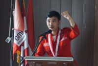 Photo: Ketua DPC GMNI Sukabumi Raya, Aris Gunawan