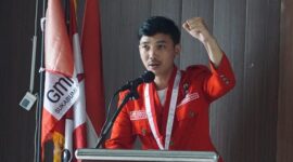 Photo: Ketua DPC GMNI Sukabumi Raya, Aris Gunawan