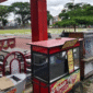 Teks Photo : Penertiban Lapak PKL Di Area Lapang Merdeka Kota Sukabumi