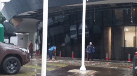 Photo:  Atap Gedung Bundar Jampidsus Ambrol