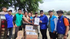 KNPI Kabupaten Bekasi Bantu Korban Banjir 