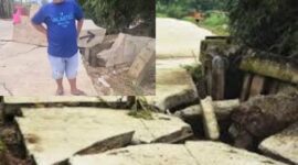 Photo: Eye Warga Kp. Ranca Iga dan Lokasi Proyek Amblas