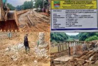Photo: Lokasi Proyek TPT dan Pengecoran Jalan di Kp. Ranca Iga, Desa Cipayung, Kabupaten Bekasi